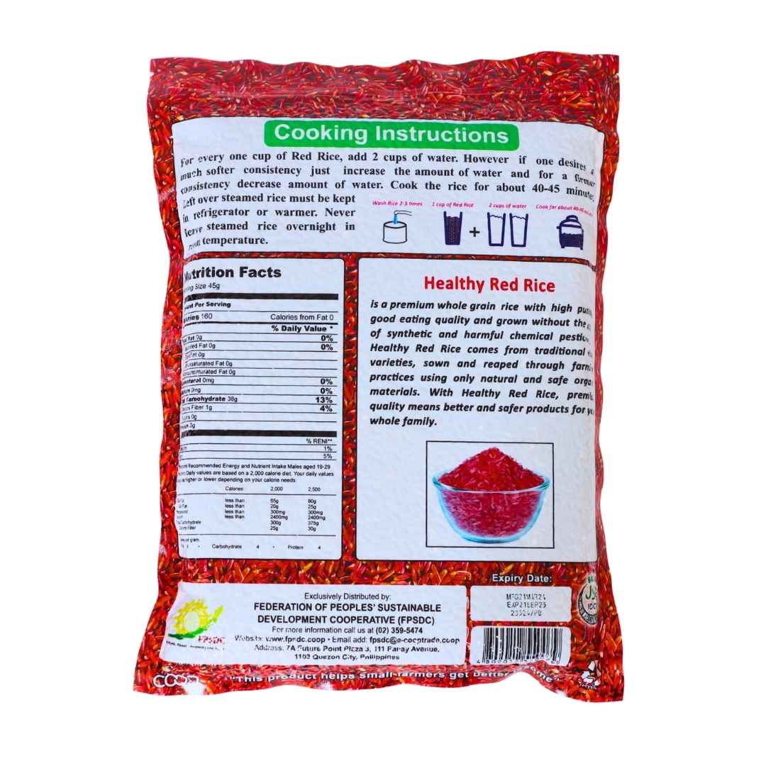 Organic Healthy Red Rice (2kg)