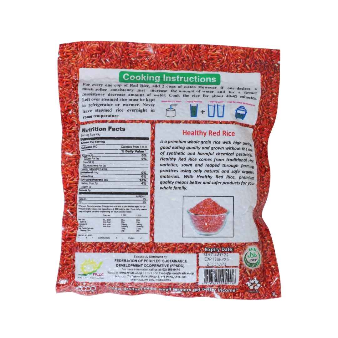 Organic Healthy Red Rice (500g)